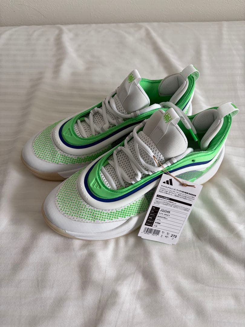 Adidas D.O.N 6 ドンイシュー 6 27cm 白 箱無し