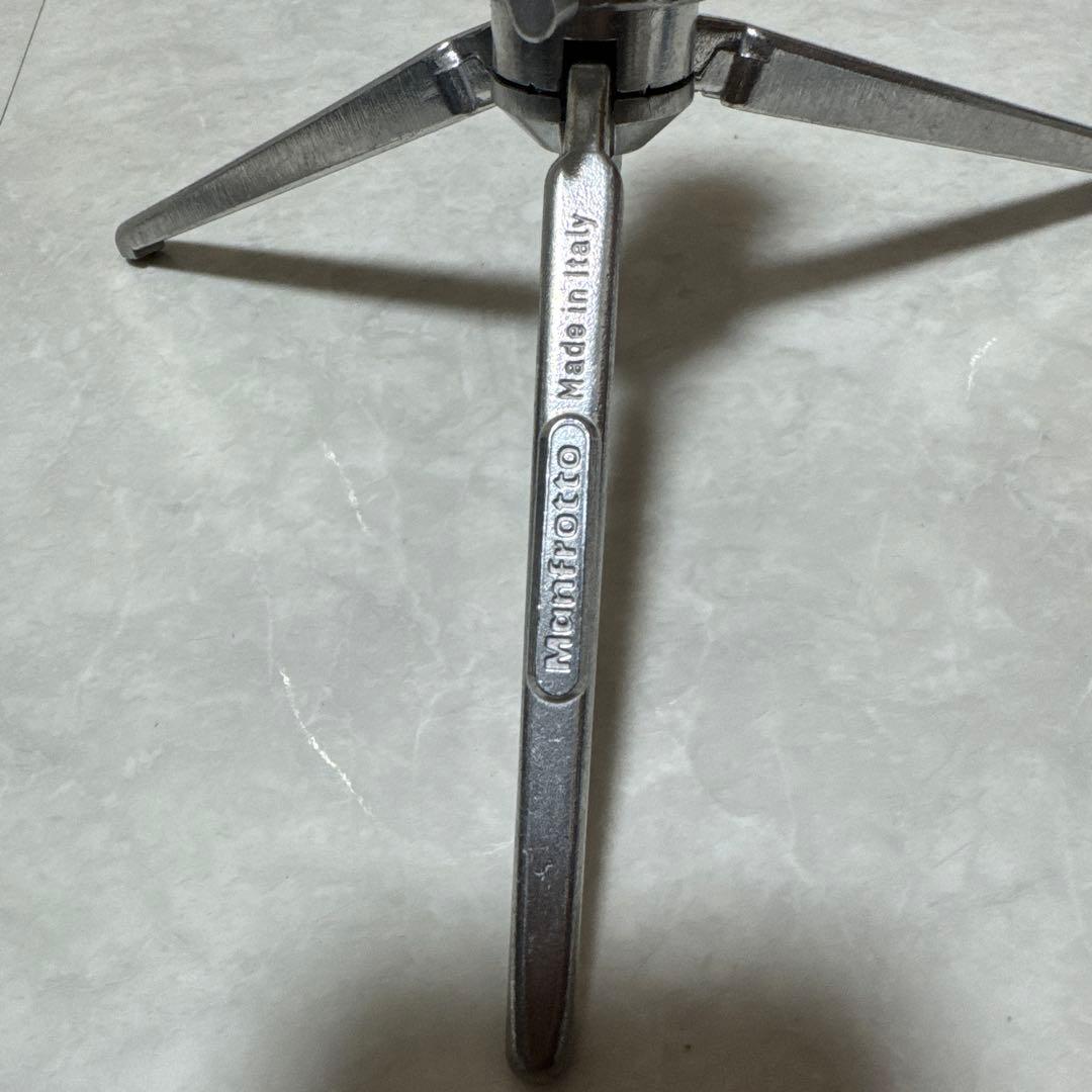 希少/Manfrotto マンフロット/80周年限定/三脚/雲台/ミニ三脚