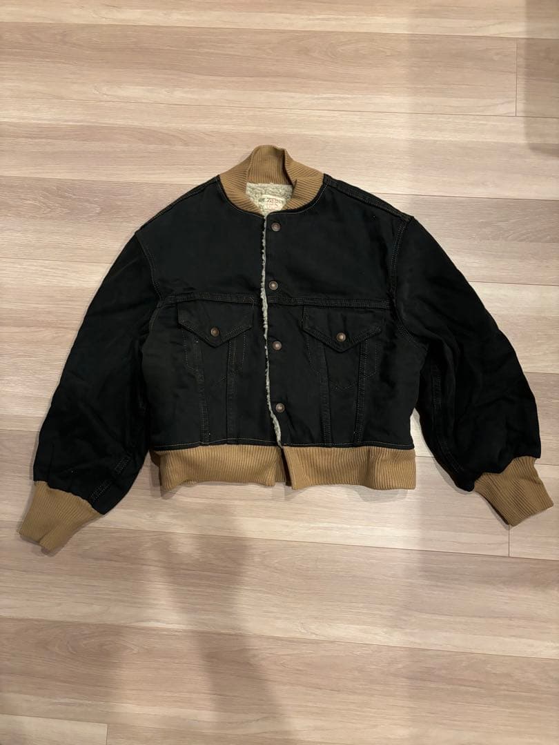 77circa ボア　デニムジャケット