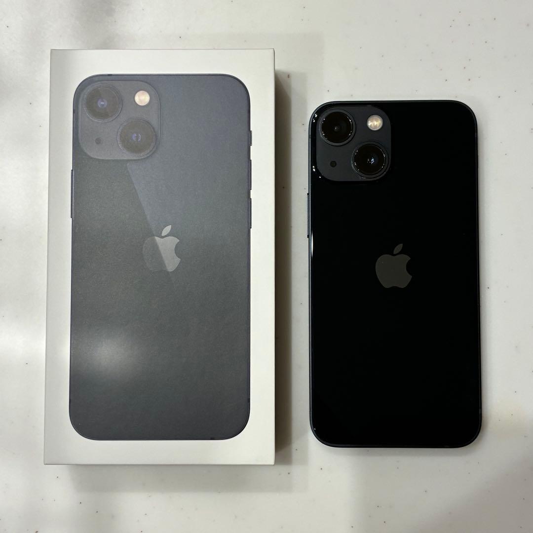 iPhone 13 mini 128GB SIMフリー ミッドナイト 箱付き