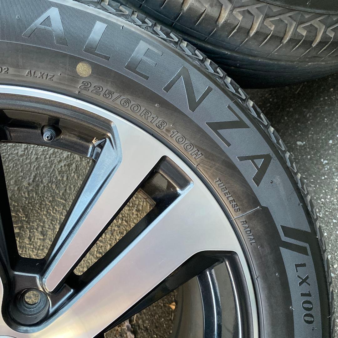 ラ*丸様 SUBARU 純正 18インチ タイヤ ホイール 4本セット