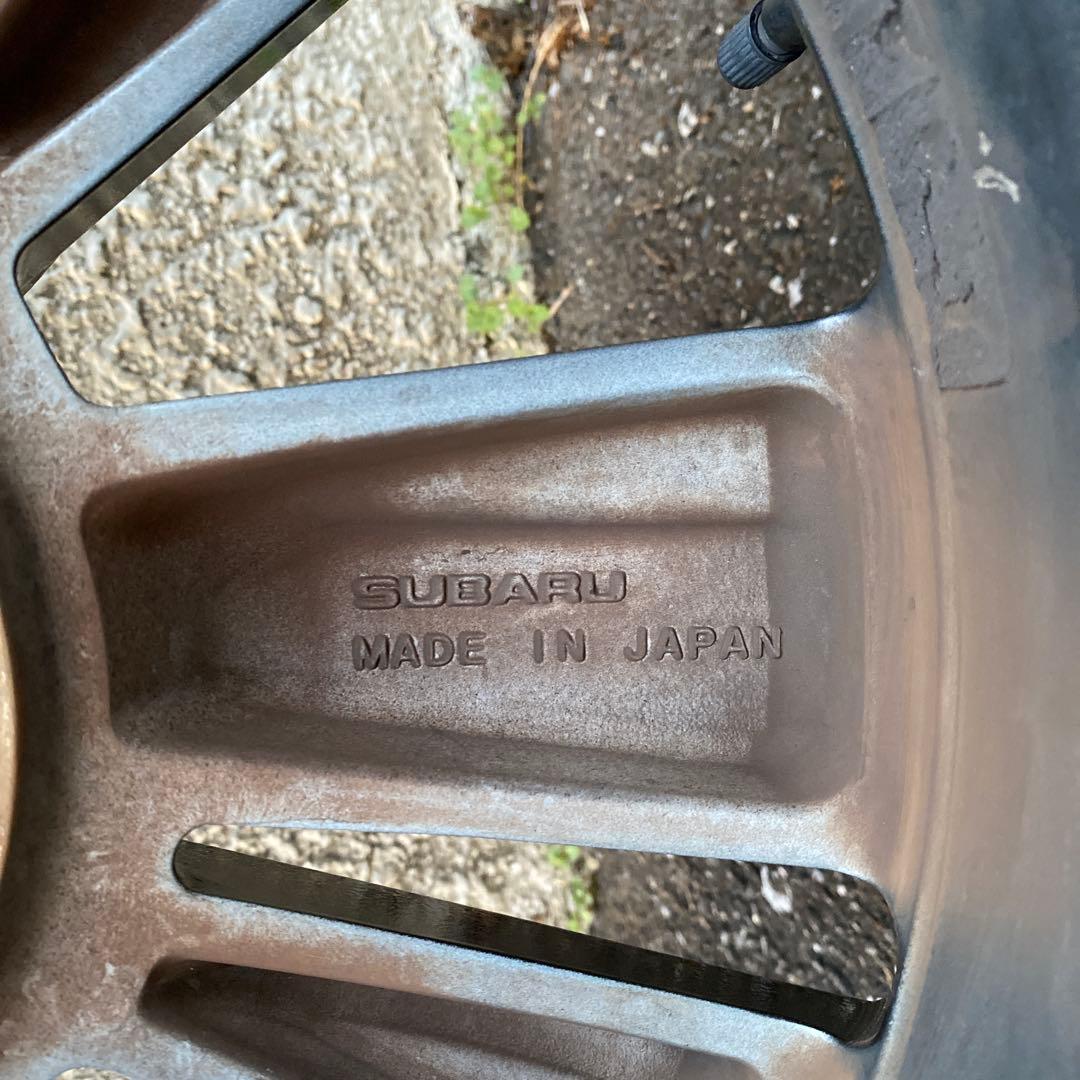 ラ*丸様 SUBARU 純正 18インチ タイヤ ホイール 4本セット