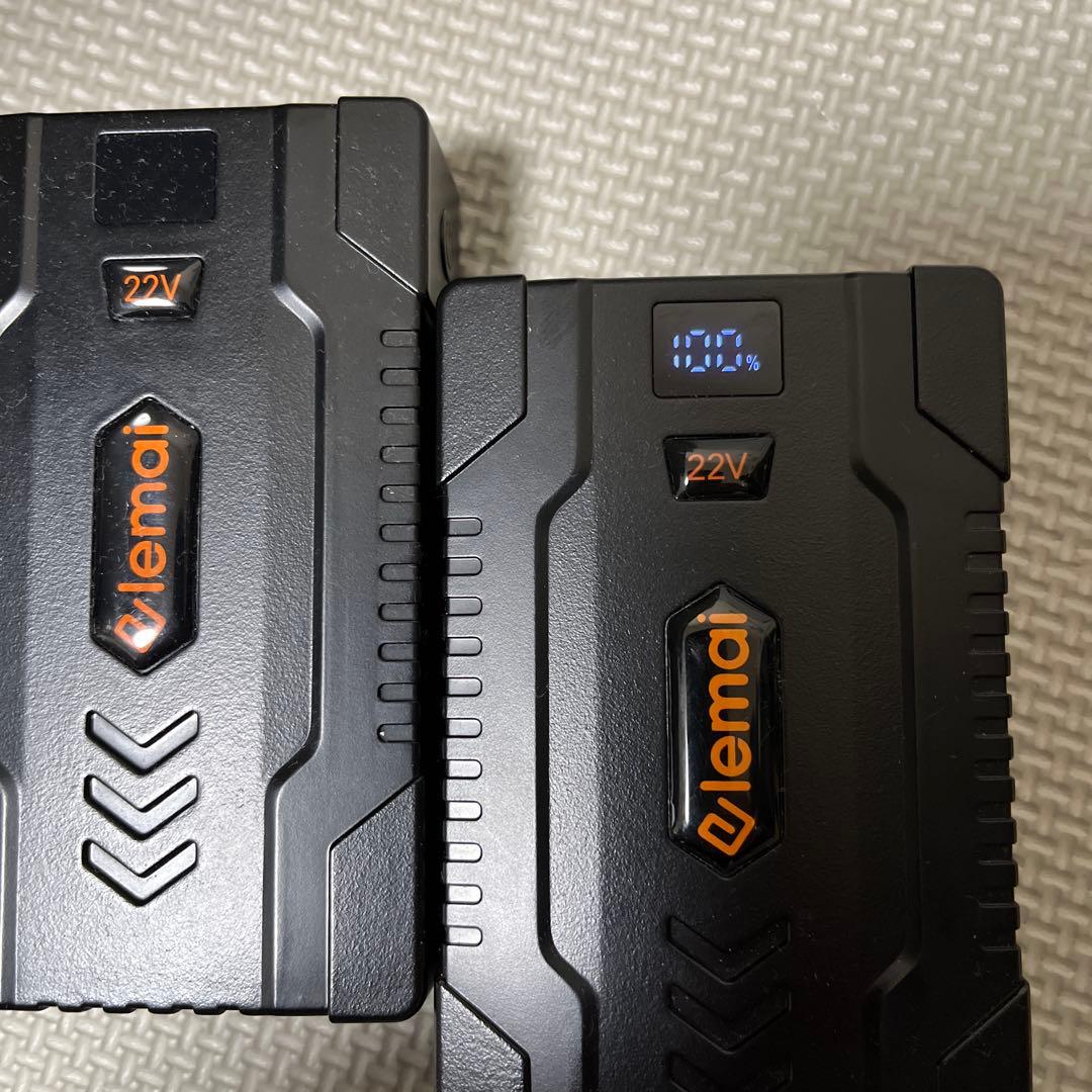 lemai 22V バッテリー デジタル表示新品未使用