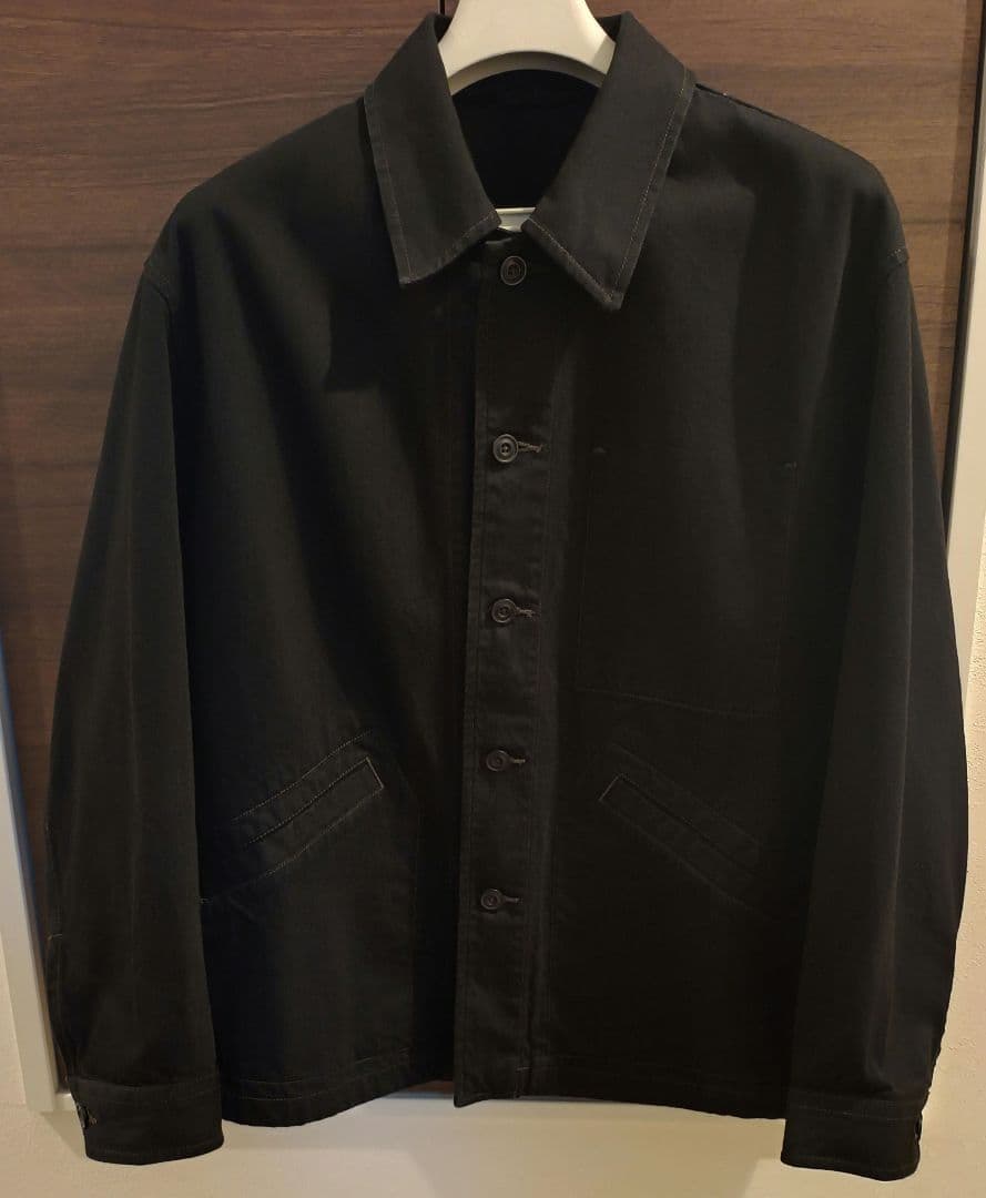 キキ Mサイズ UNIQLO U オーバーサイズカラーデニムジャケット