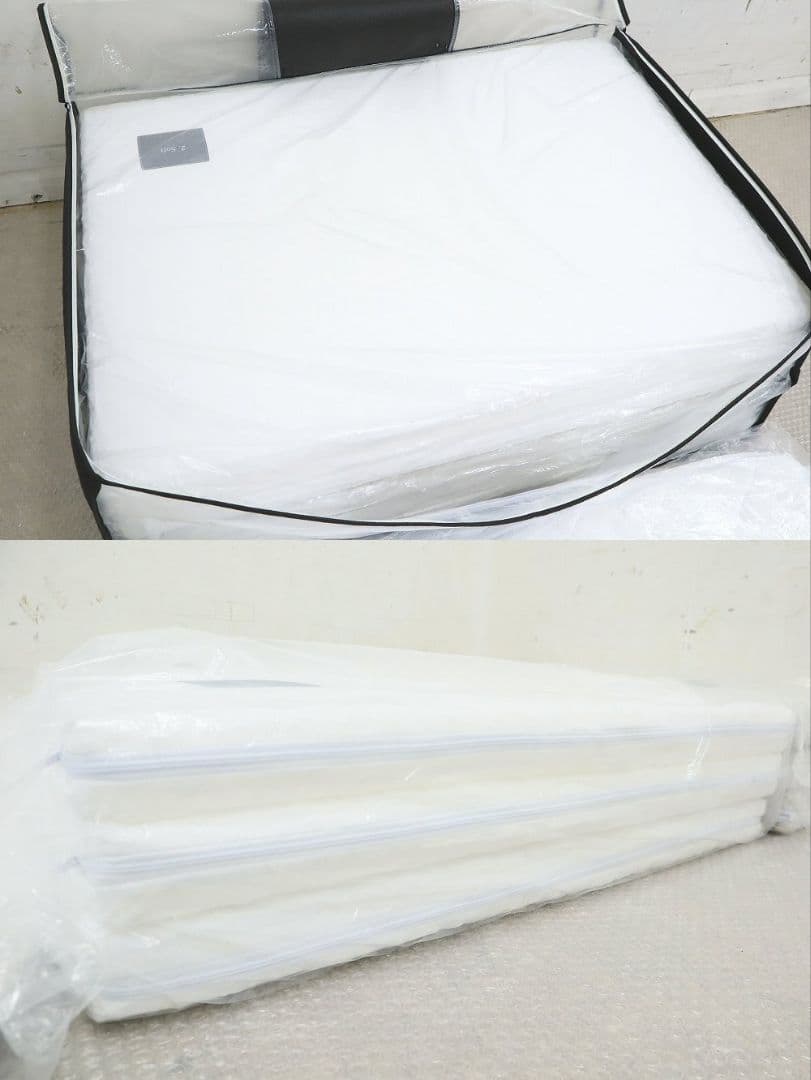 未使用保管品★アイリスオーヤマ【カスタムエアリー】シングルマットレス・三つ折り