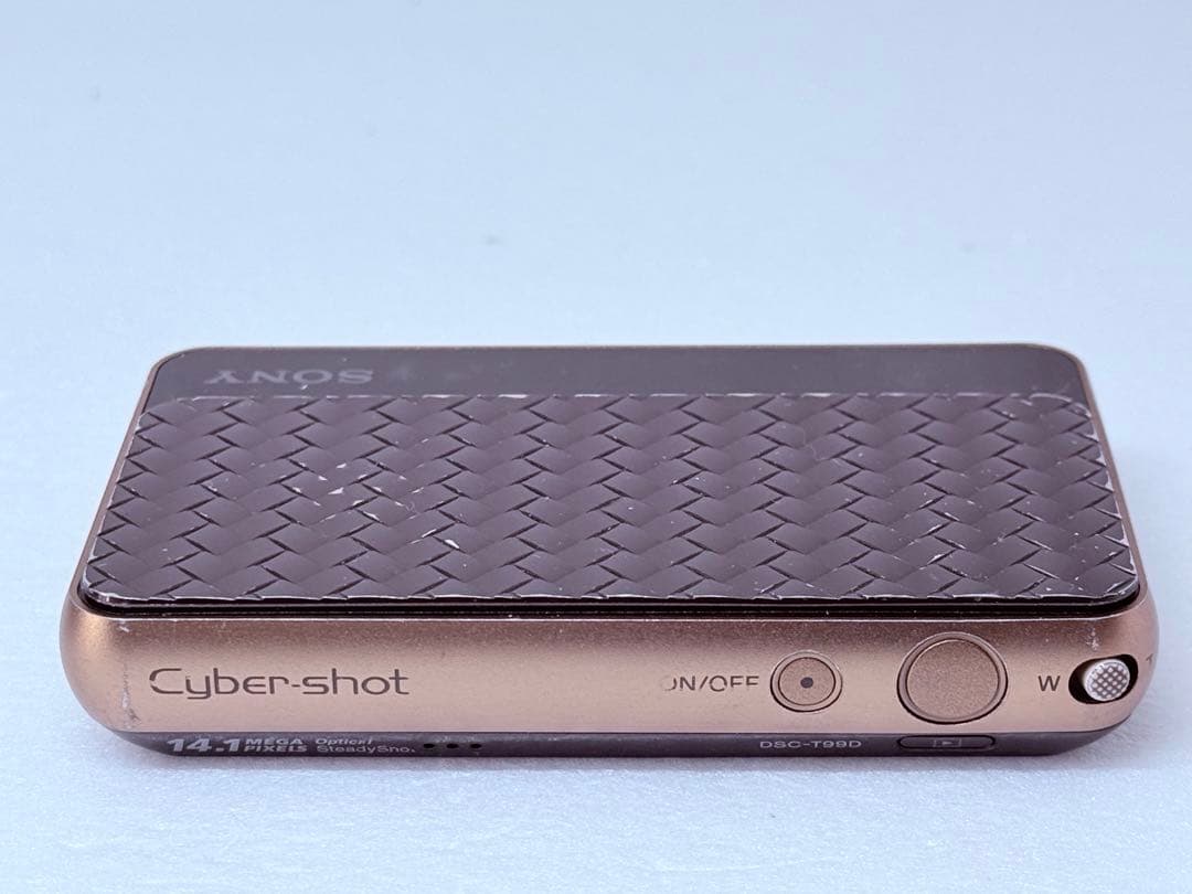 SONY DSC-T99D ブラウン 動作確認済 コンデジ ラグジュアリー