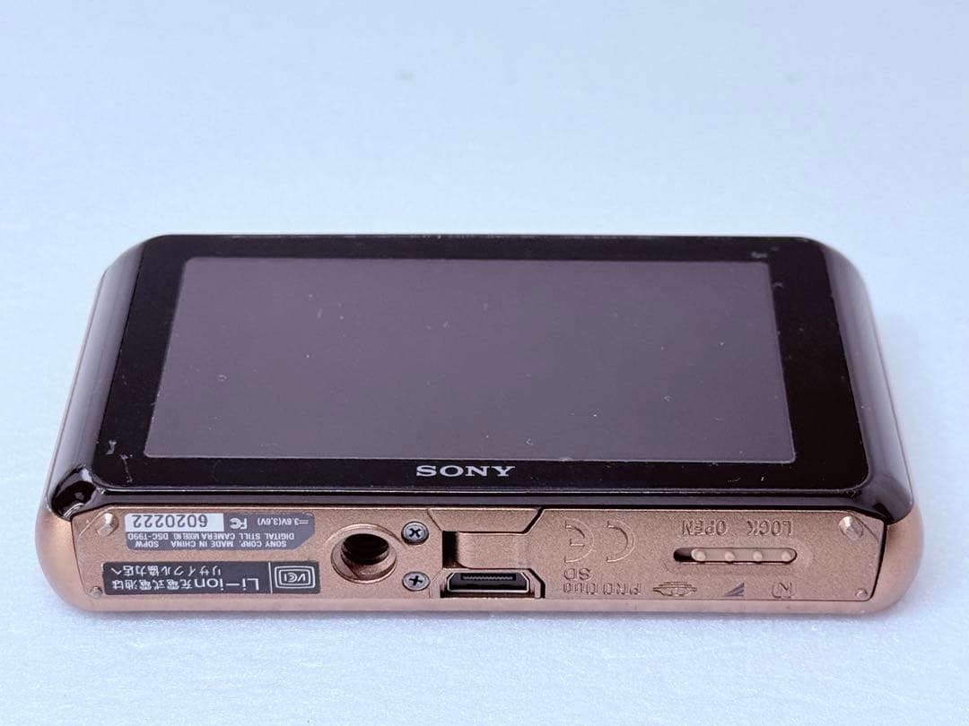 SONY DSC-T99D ブラウン 動作確認済 コンデジ ラグジュアリー
