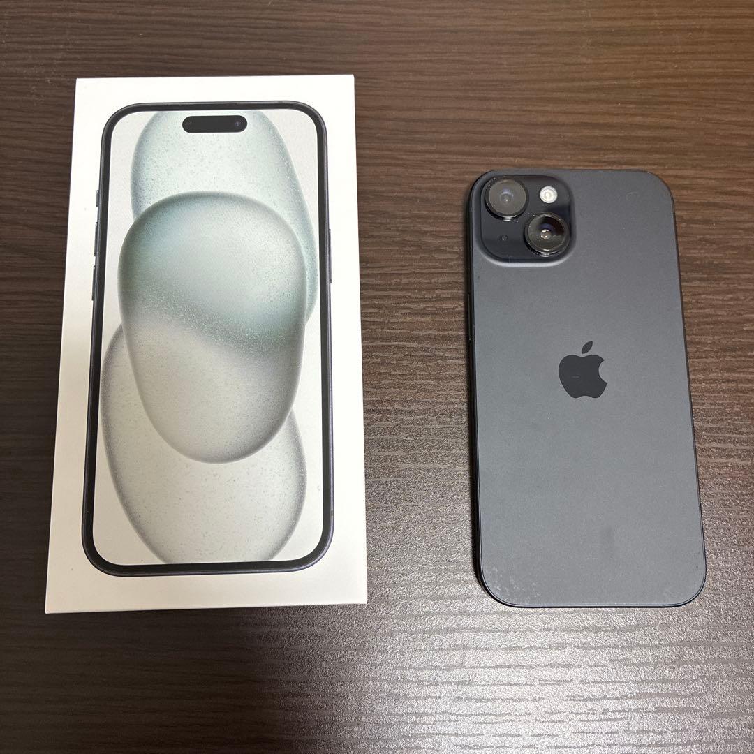 【24時間値下げ】Apple iPhone 15 128GB本体(箱付き）