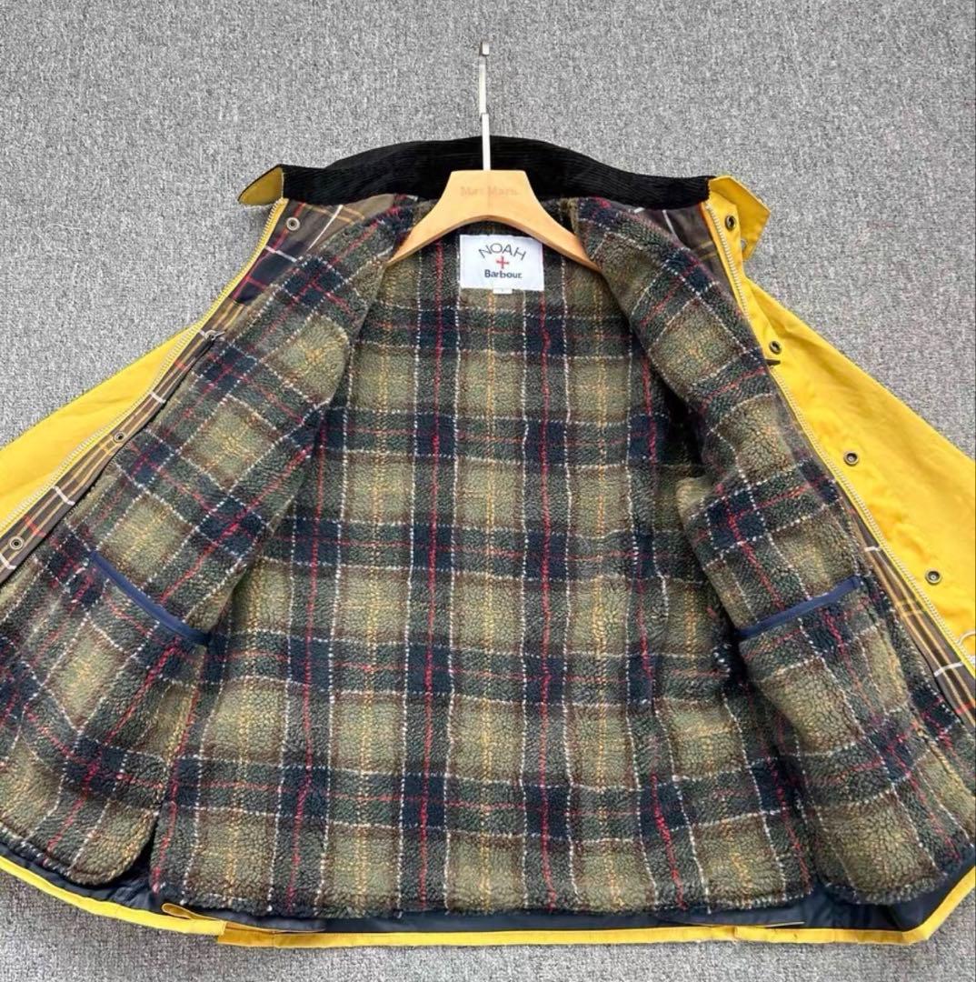 Noah x Barbour Dry Wax Bedale Mサイズ