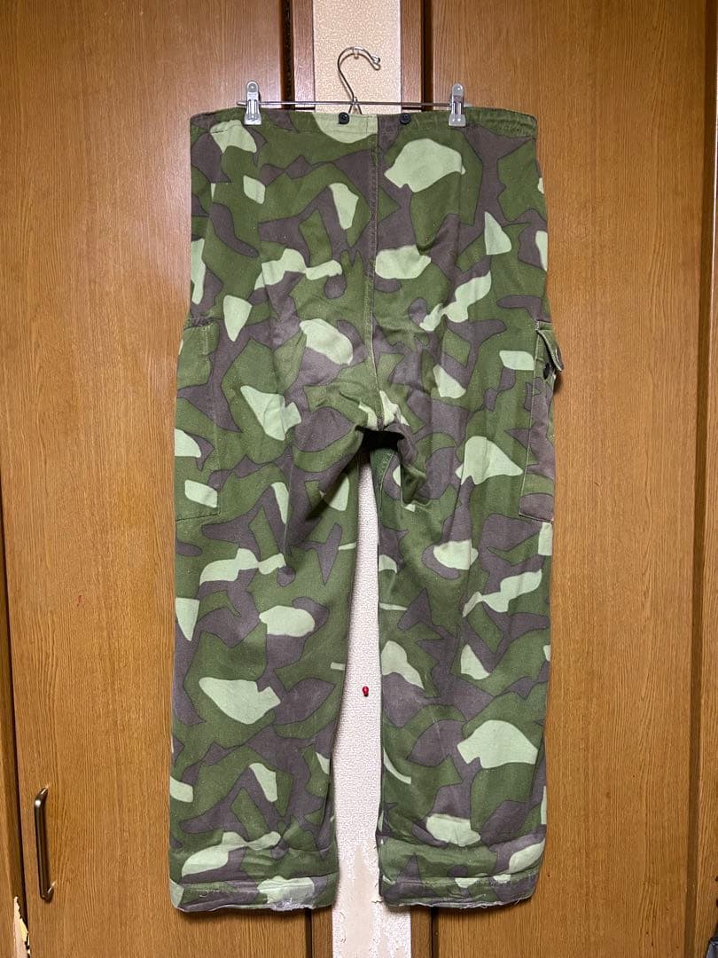 60s 実物フィンランド軍M62リバーシブルオーバーカーゴパンツ
