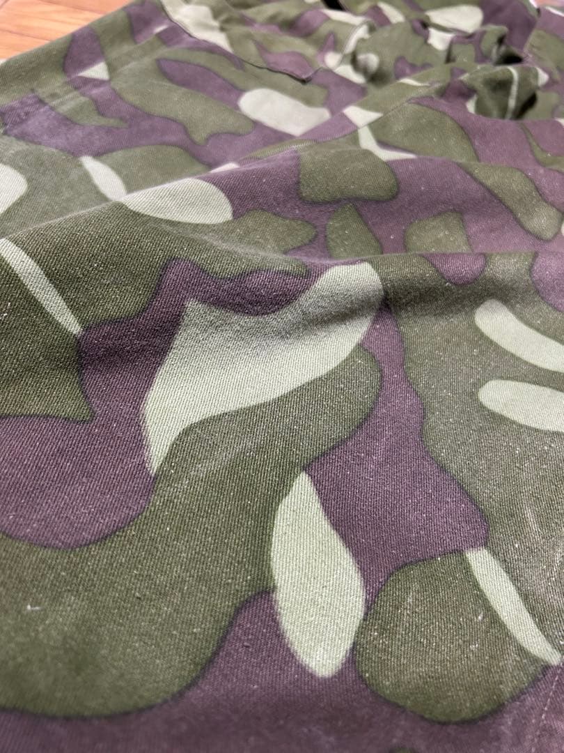 60s 実物フィンランド軍M62リバーシブルオーバーカーゴパンツ