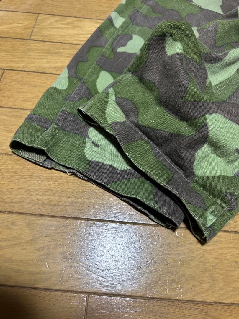 60s 実物フィンランド軍M62リバーシブルオーバーカーゴパンツ