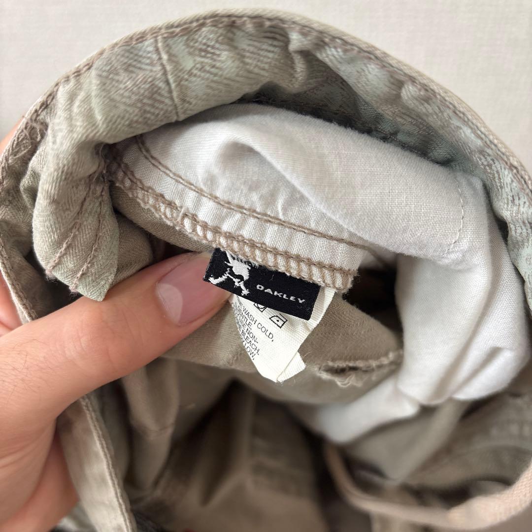 【希少】oakley オークリー 00s カーゴパンツ ミリタリー 迷彩 カモ