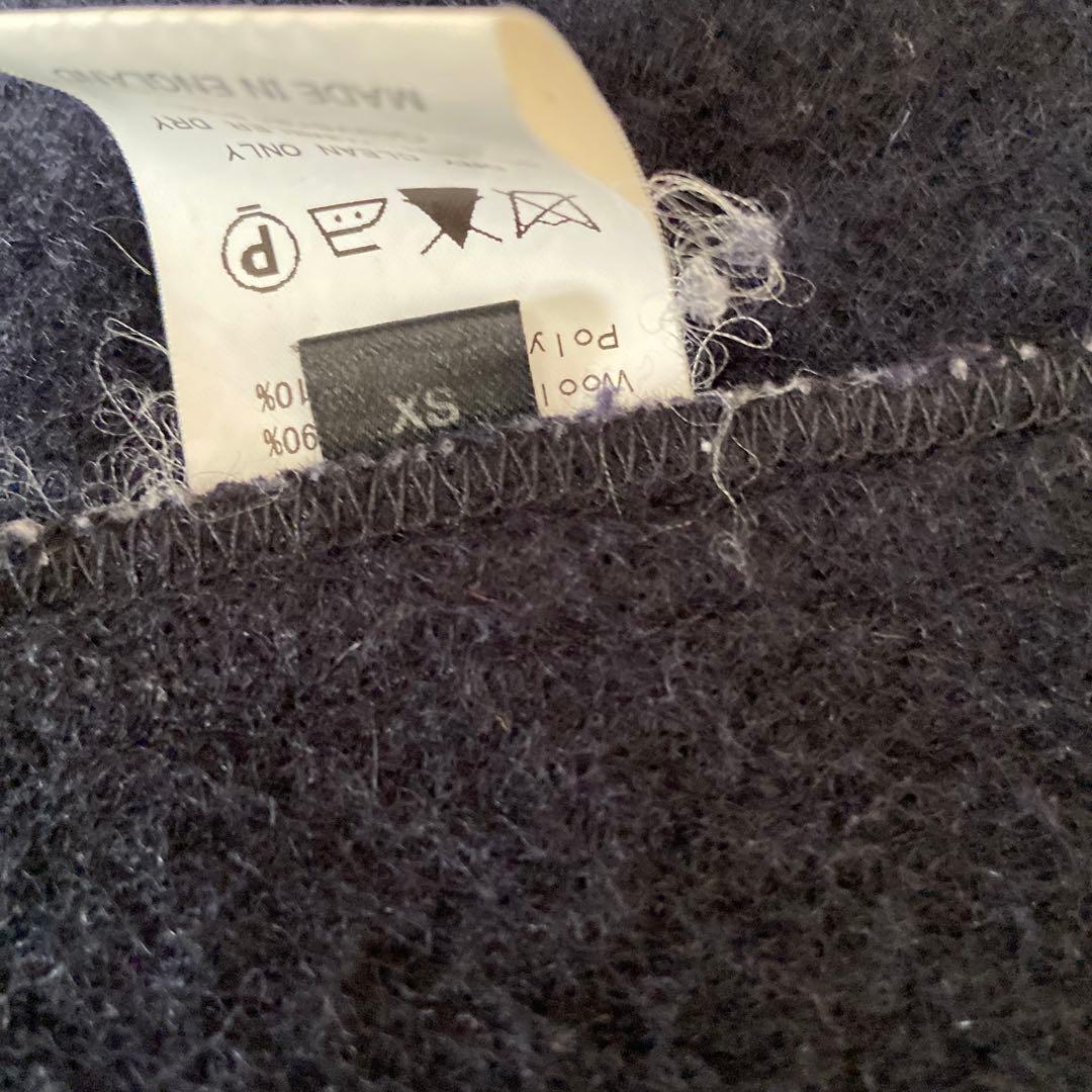 値下げ！gloverall monty xs ネイビー　替ボタン、トグル付