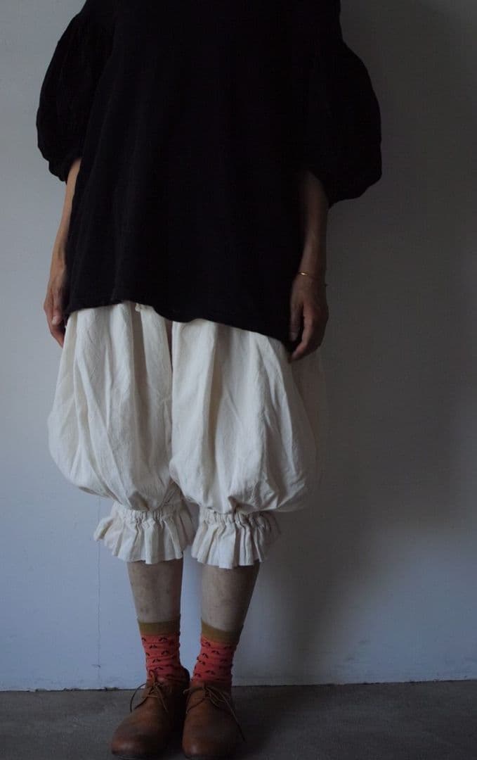 KAPITAL　魔女ブルマ　インディゴデニム　コットン　バルーンパンツ 日本製