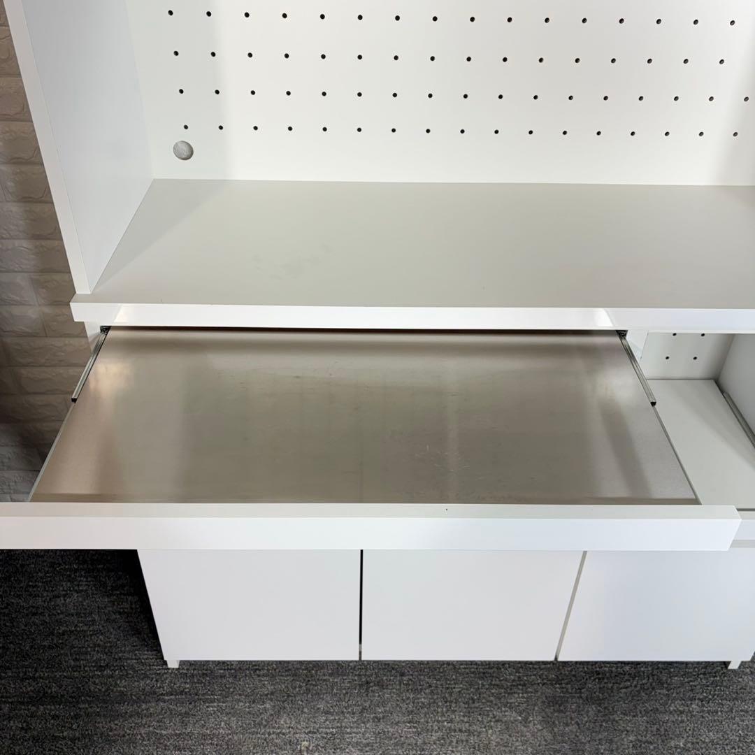 LOWYA ロウヤ カップボード キッチンボード 幅120 収納家具 B127