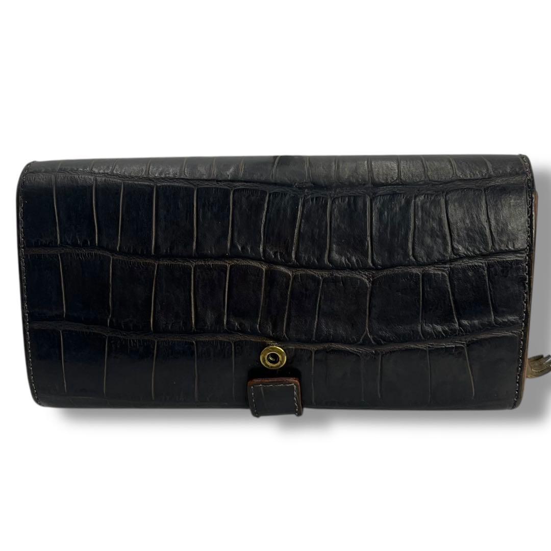 美品 Felisi フェリージ コロコロ 3005 レザー メンズ 長財布 財布