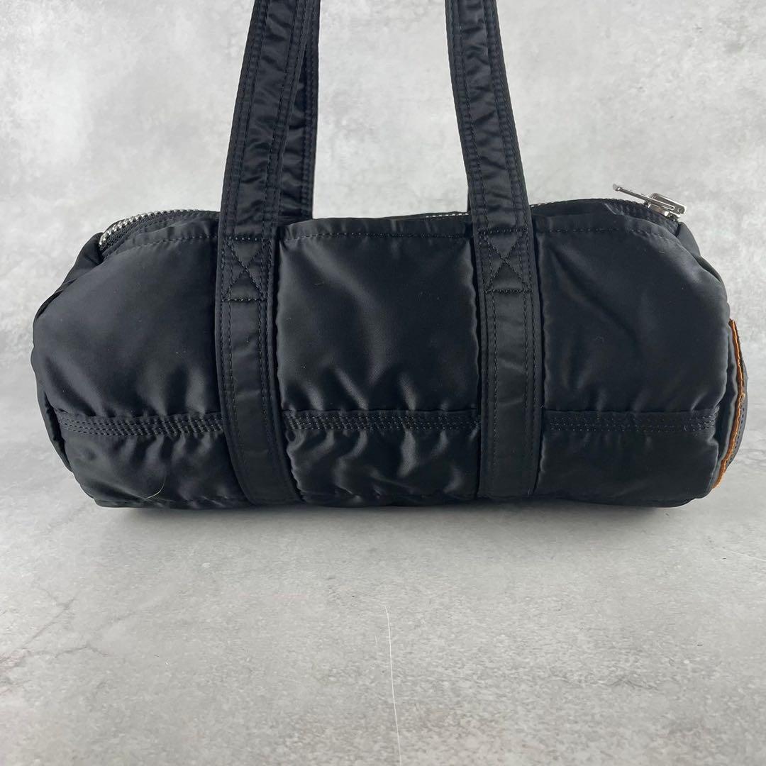 極美品✨ PORTER ポーター タンカー ミニボストンバッグ ブラック 黒