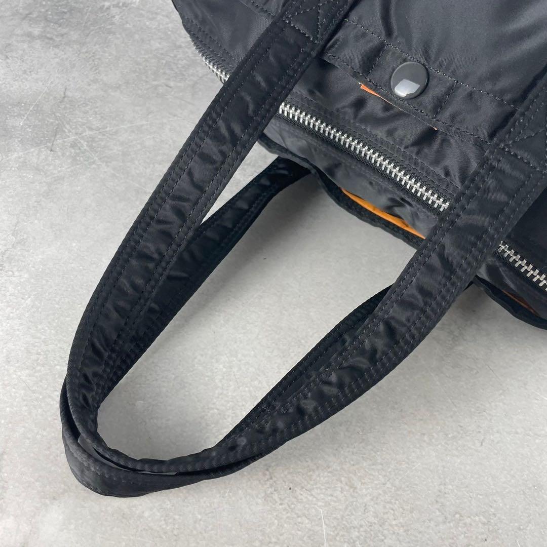 極美品✨ PORTER ポーター タンカー ミニボストンバッグ ブラック 黒