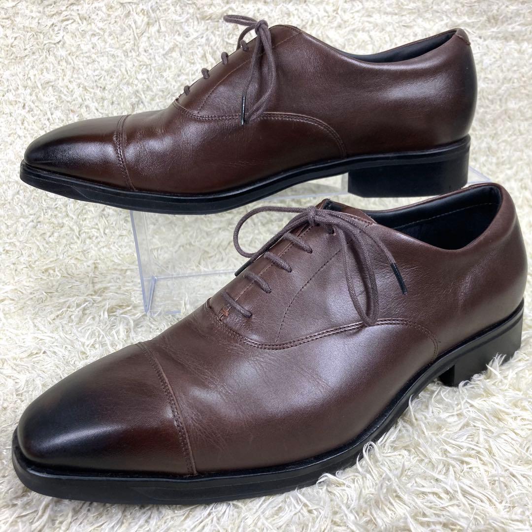 『美品』GORE-TEX アシックス ランウォーク ストレートチップ ブラウン