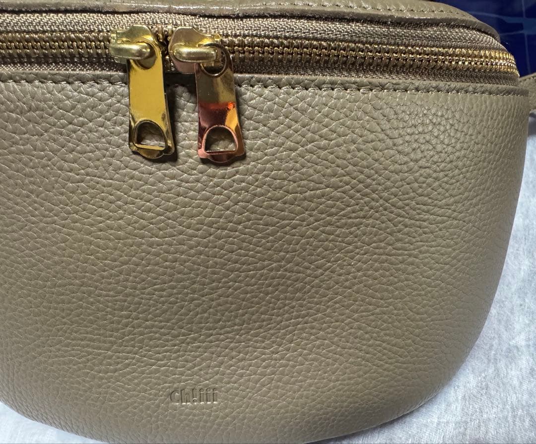 chiiiibag ウエストバッグ　トープ　１２月限定