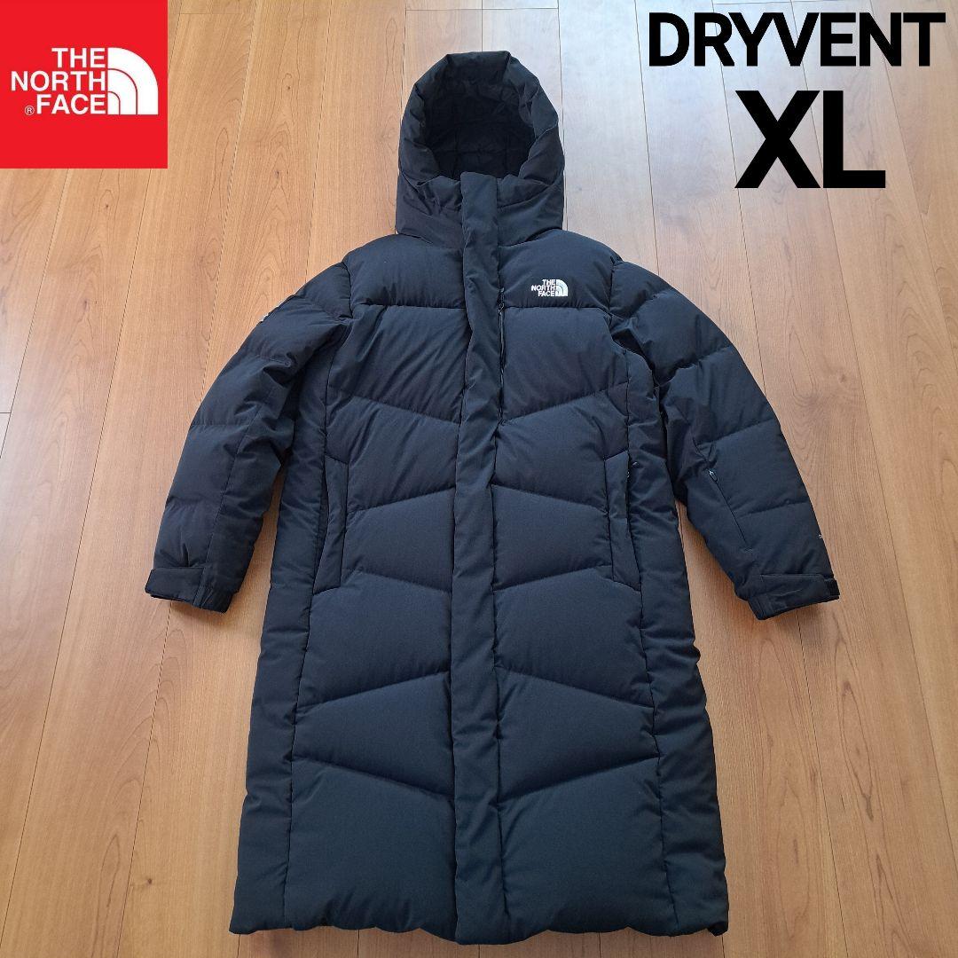 【大人気】ノースフェイス ロングダウンコートメンズXL ドライベント素材