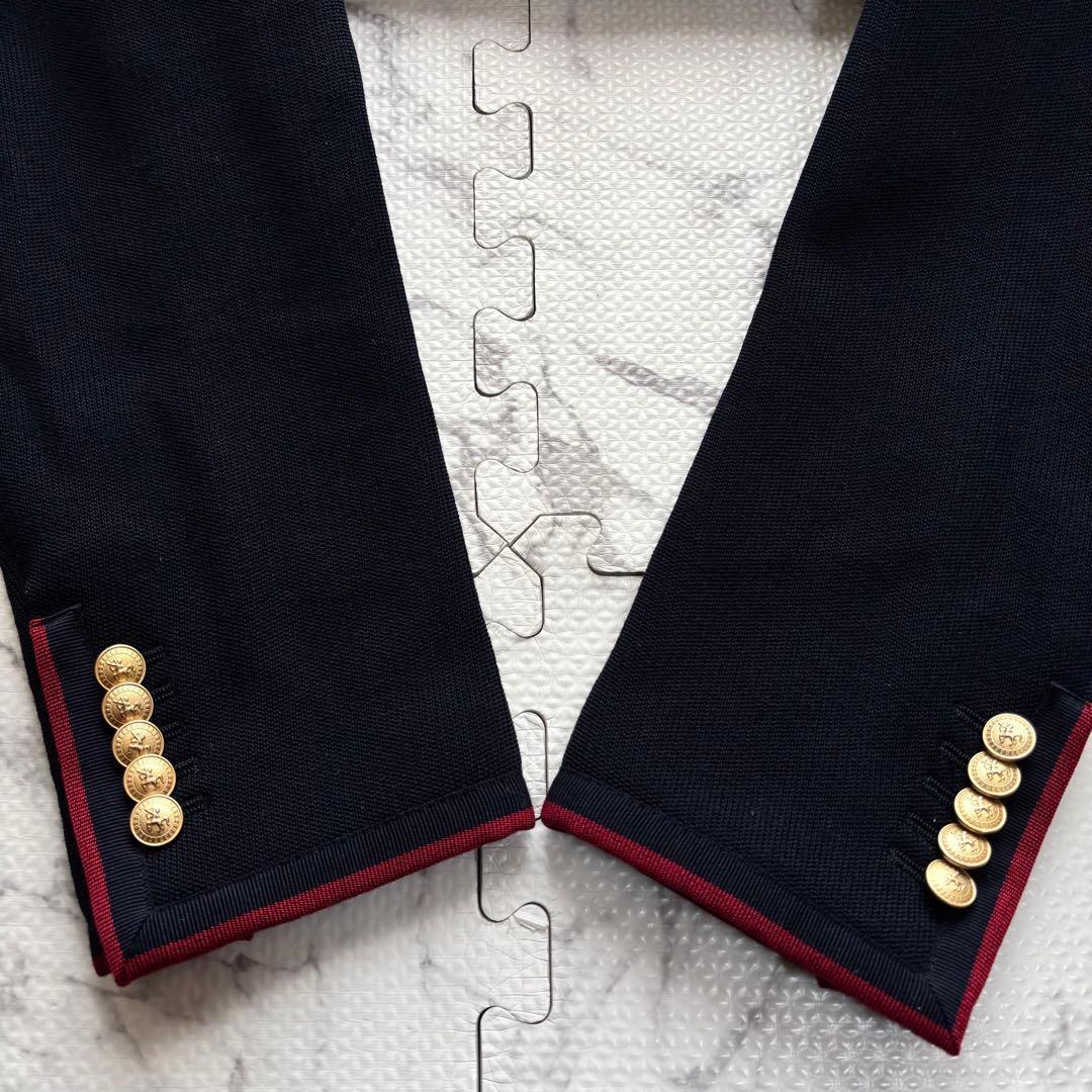 極美品✨20ss GUCCI パルマ シングルブレスト ジャケット 金ボタン