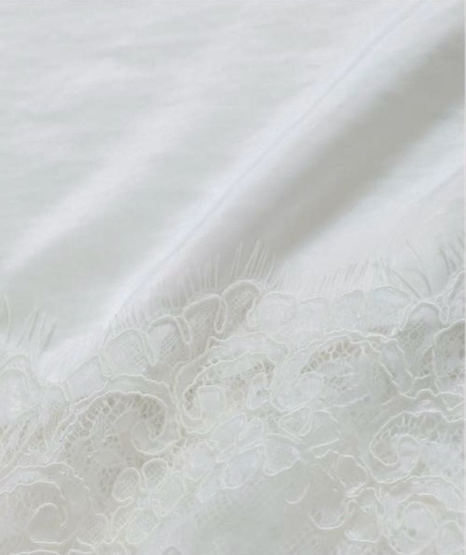 今季新品☆バビロン☆ヘムレースキャミソール　オフホワイト