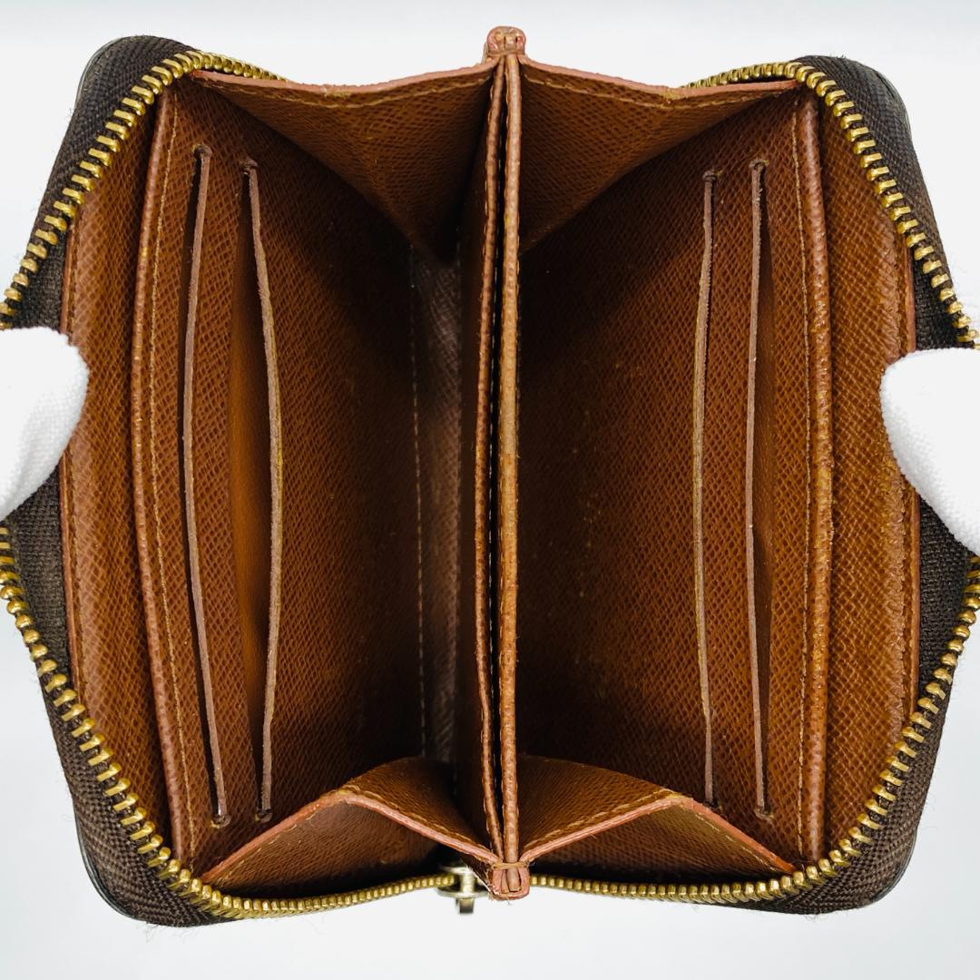 正規品 美品 ルイヴィトン モノグラム ジッピー パース SN4038