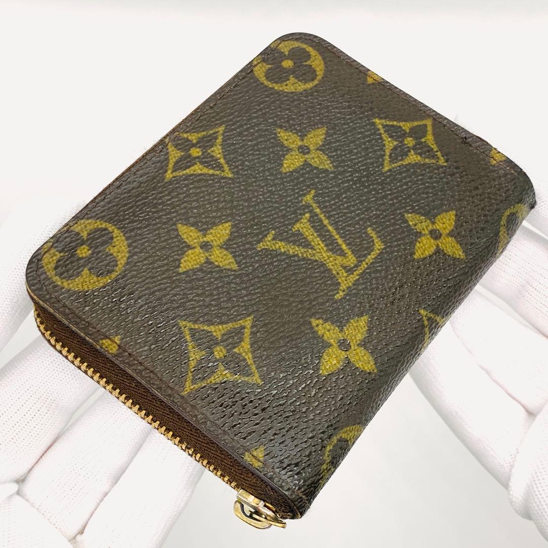 正規品 美品 ルイヴィトン モノグラム ジッピー パース SN4038