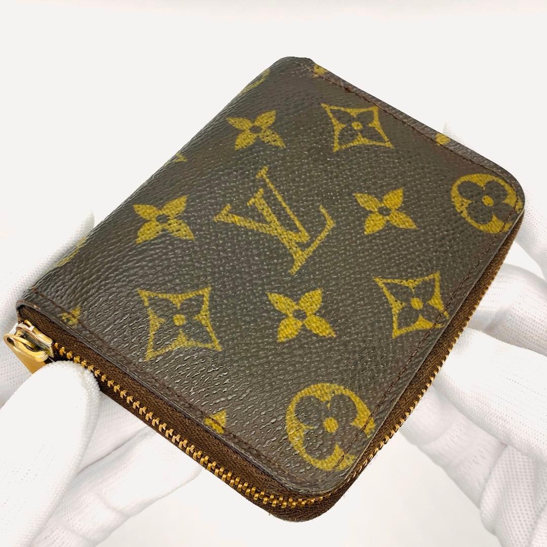 正規品 美品 ルイヴィトン モノグラム ジッピー パース SN4038