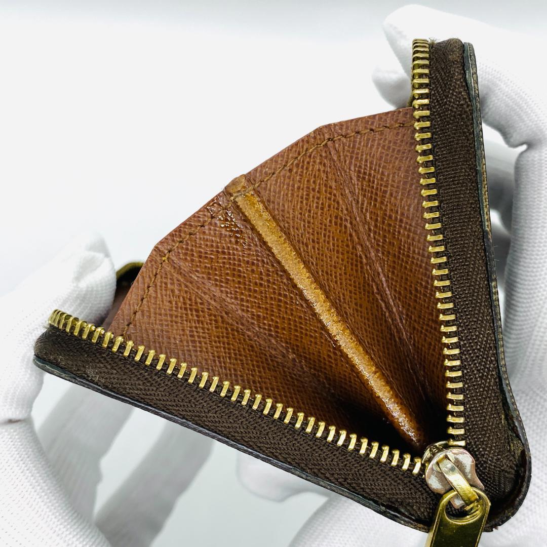 正規品 美品 ルイヴィトン モノグラム ジッピー パース SN4038