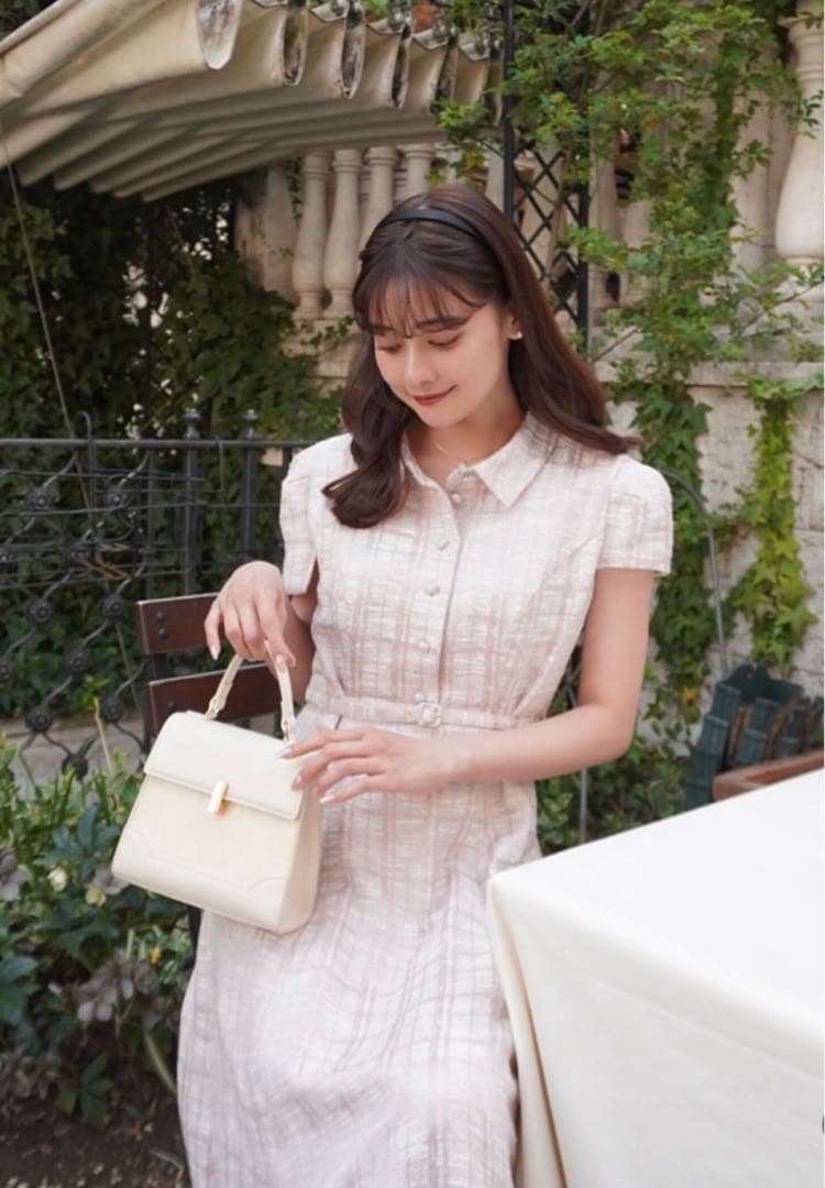 ハーリップトゥ　herlipto Annecy Belted Dress M