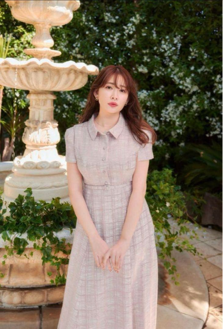 ハーリップトゥ　herlipto Annecy Belted Dress M