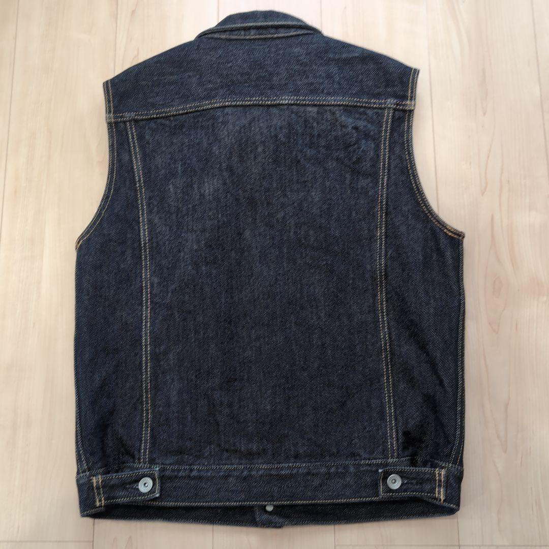 IRON HEART ダークデニム ベスト 40