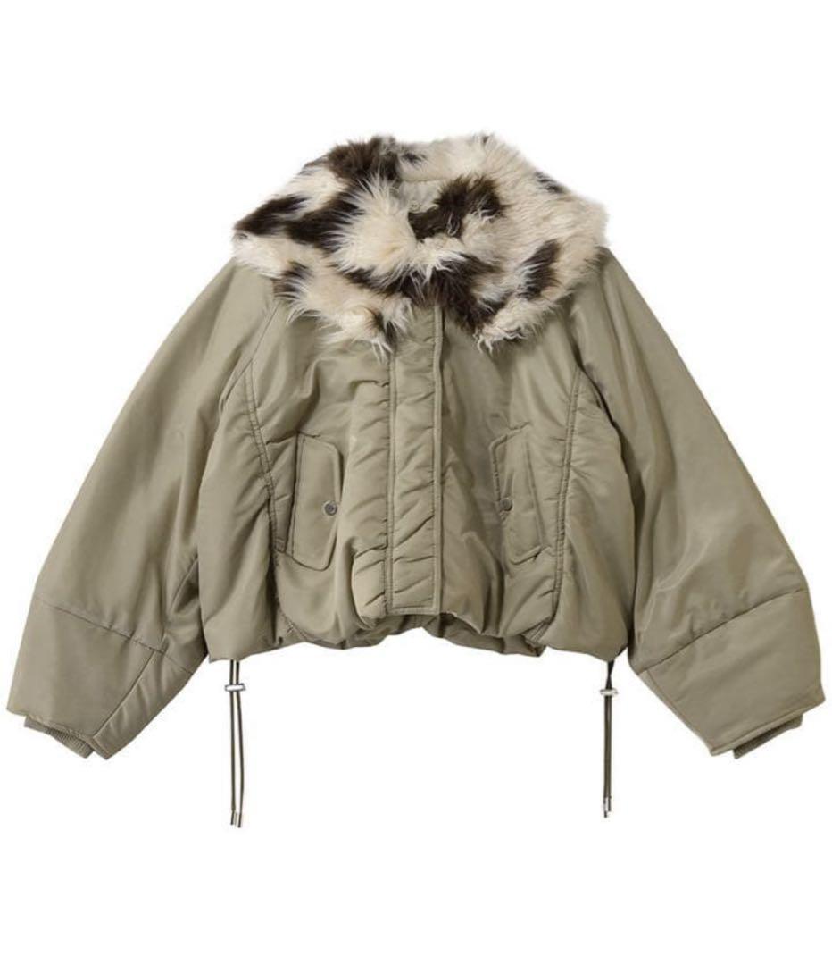 ジャケット・アウター MAISON SPECIAL Fur Collar Padded Blouson