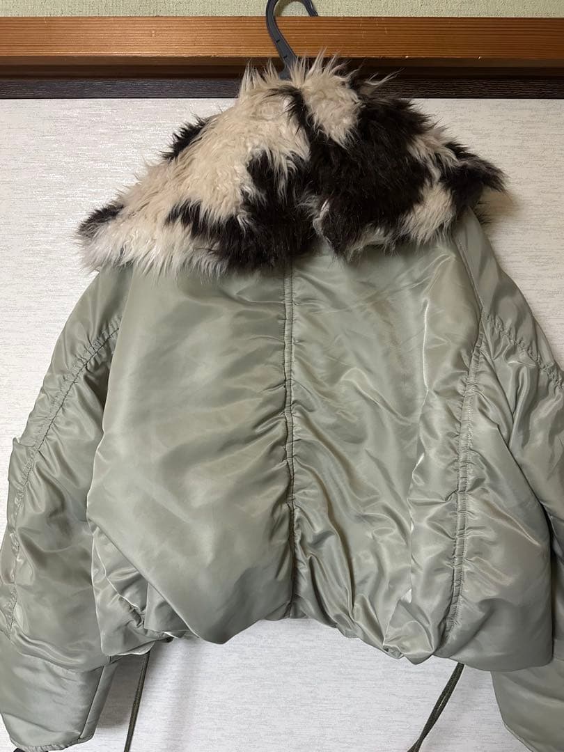 ジャケット・アウター MAISON SPECIAL Fur Collar Padded Blouson