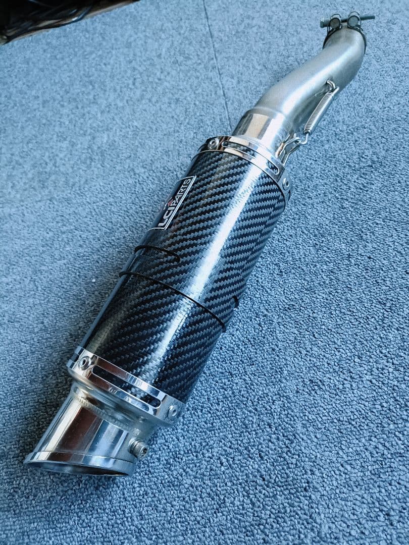 LCI CBR250RR NC51 カーボン ショート マフラー サイレンサー