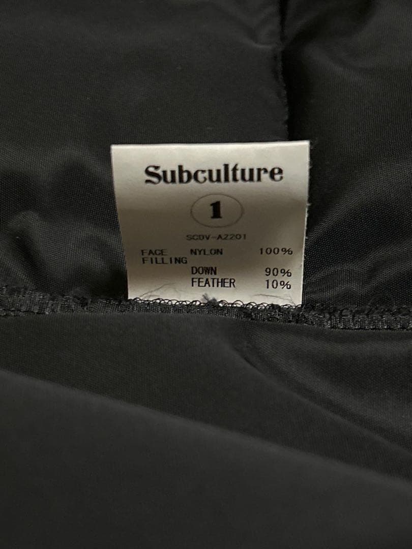 サブカルチャー　ダウンベスト　2着セット
