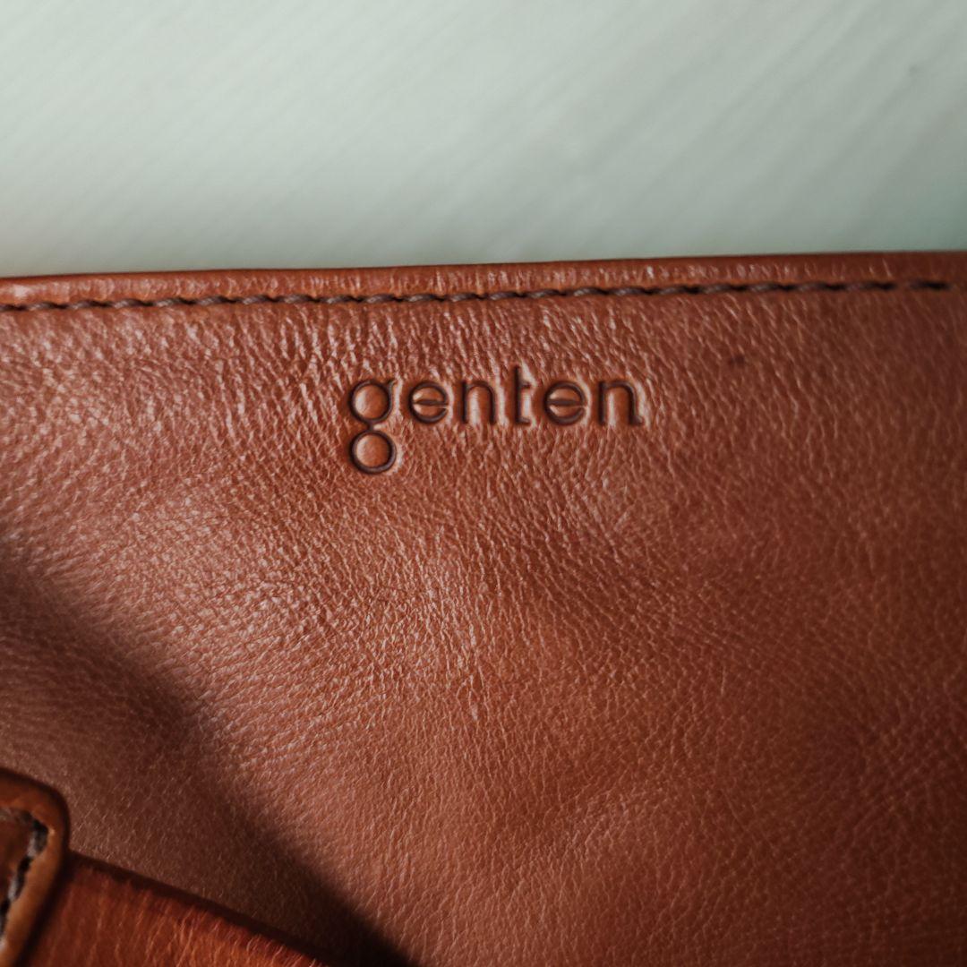 gentlen ボディバッグ ウエストポーチ ブラウン