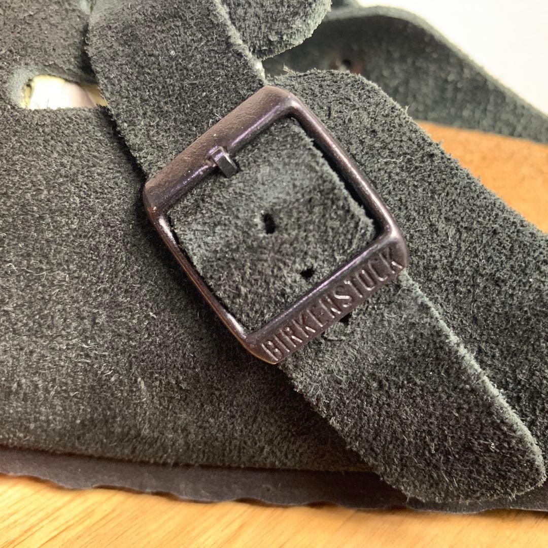 美品＊BIRKENSTOCK BOSTON ボストン ブラック レギュラー 40