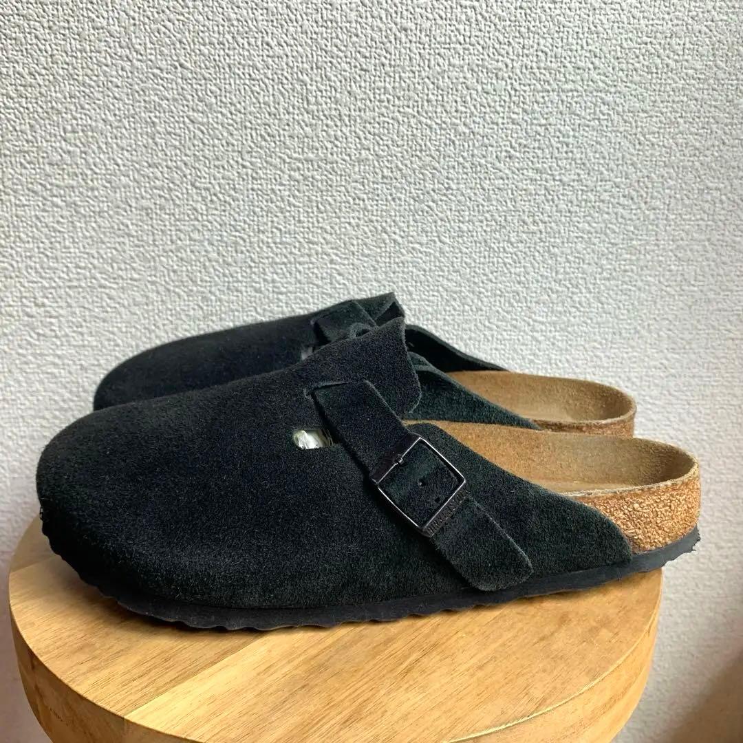 美品＊BIRKENSTOCK BOSTON ボストン ブラック レギュラー 40