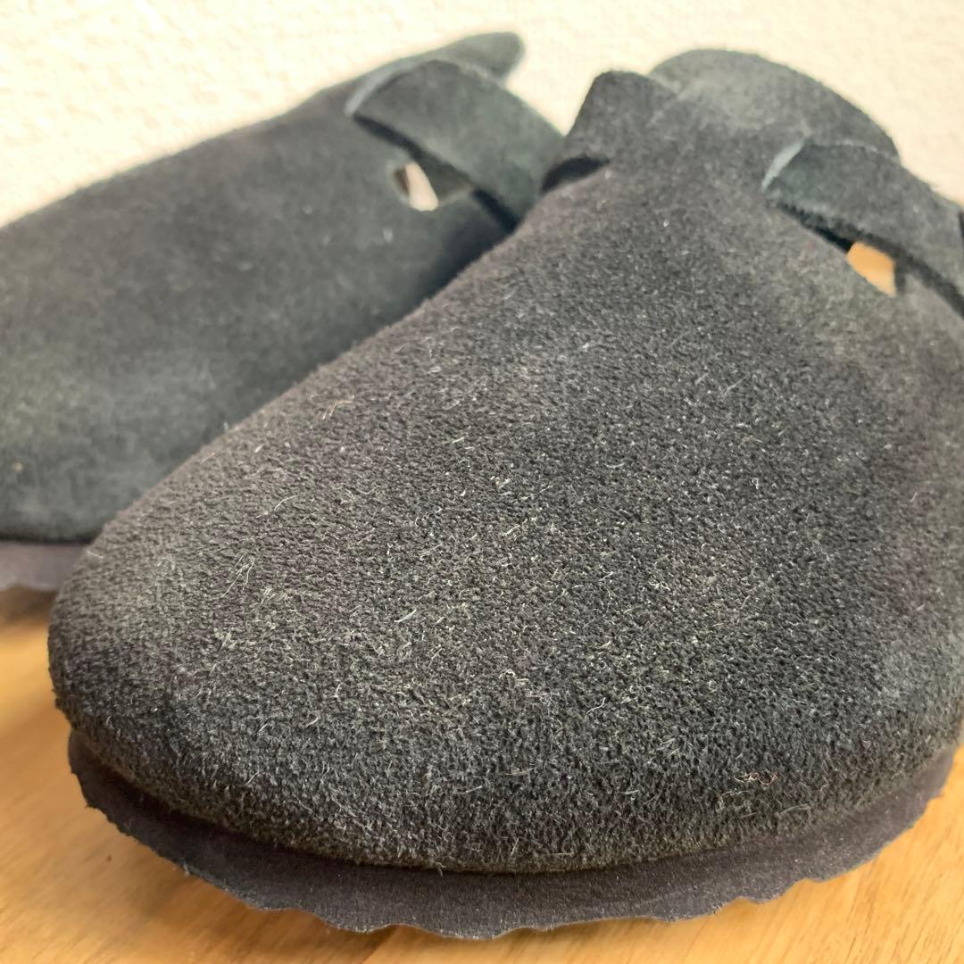 美品＊BIRKENSTOCK BOSTON ボストン ブラック レギュラー 40