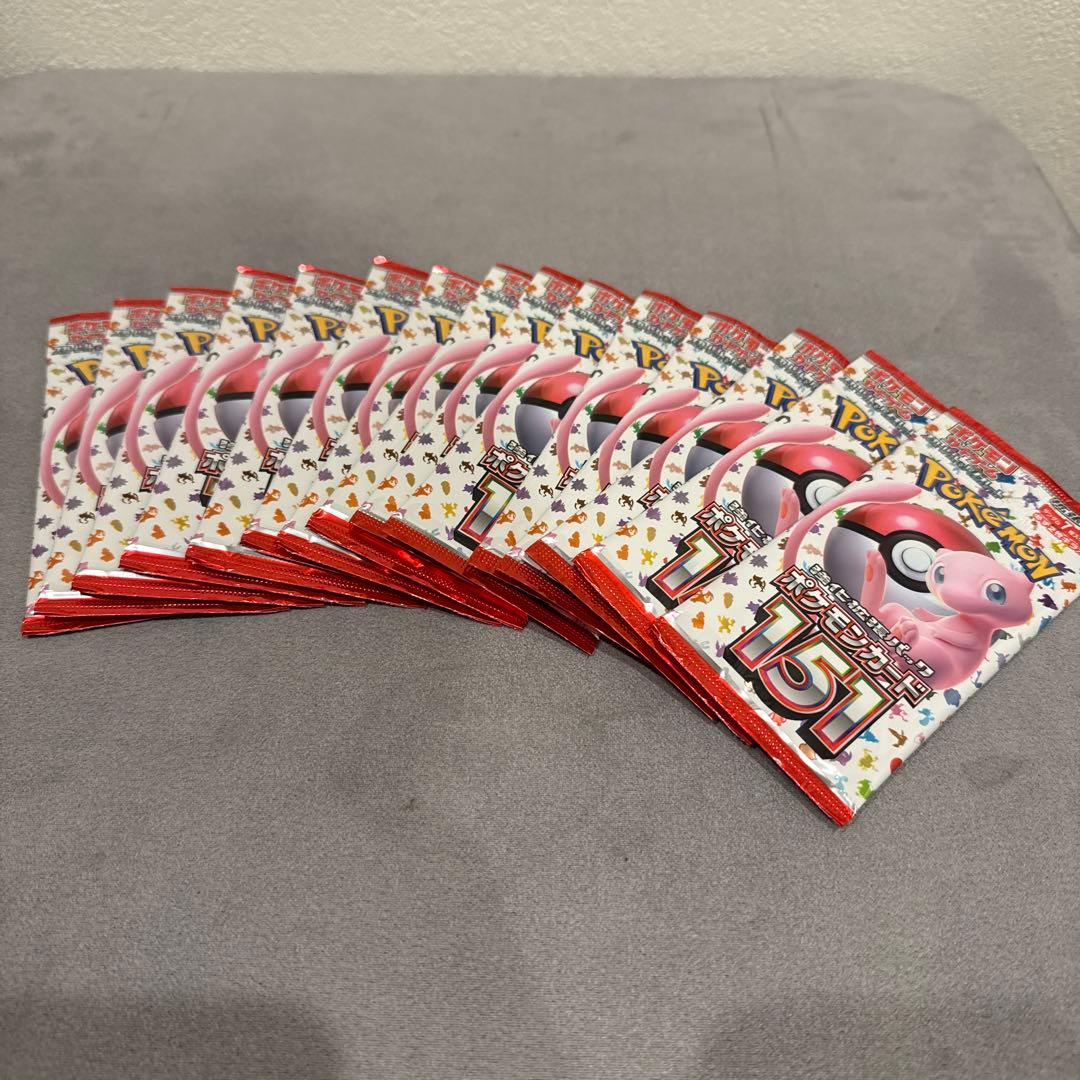 ポケモンカード151 パック 15個セット