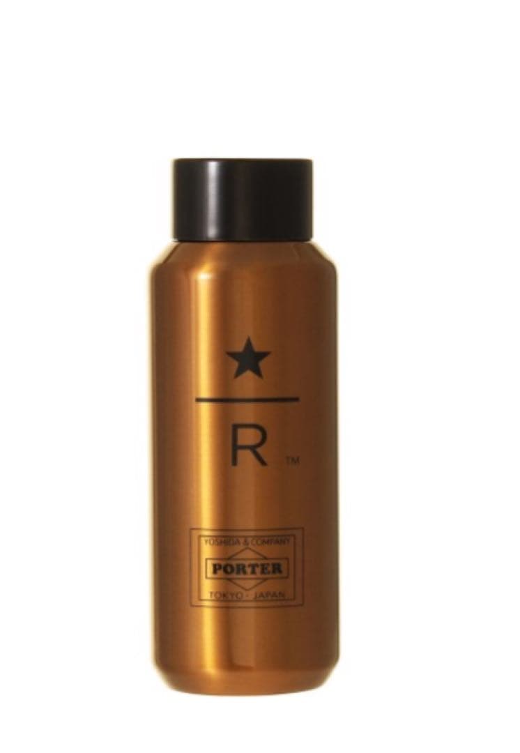 スタバ　porter リサイクルステンレスボトル　カッパー　ブラック