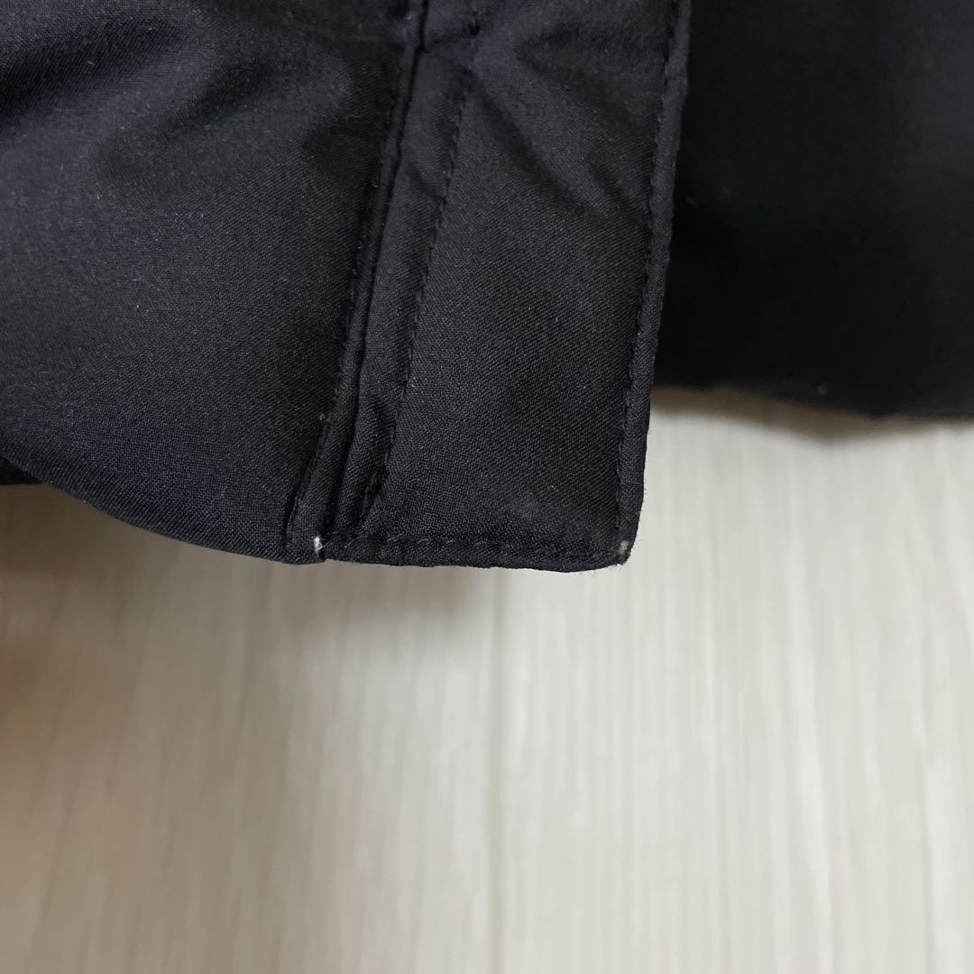 ノースフェイス　ロングダウン　ダウンジャケット　ベンチコート　ブラック　メンズL