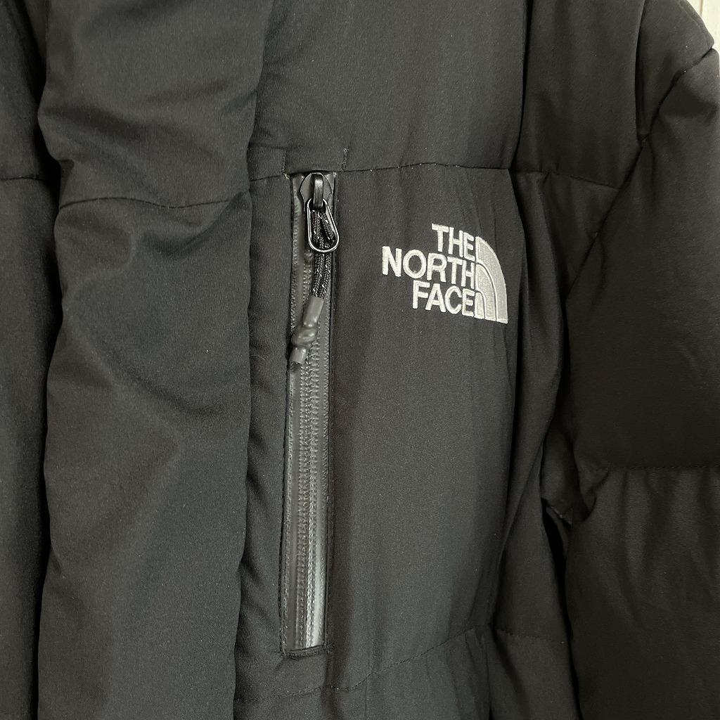 ノースフェイス　ロングダウン　ダウンジャケット　ベンチコート　ブラック　メンズL