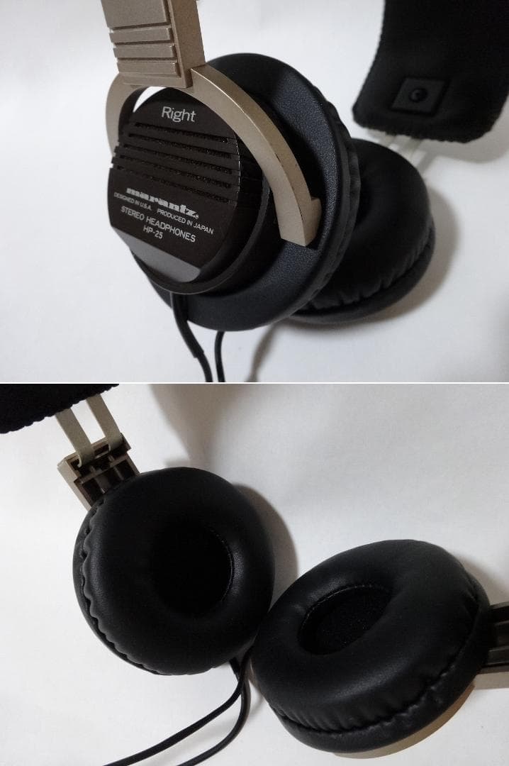 送料込 完動美品★Marantz 80’s ヴィンテージ　ヘッドホン HP-25