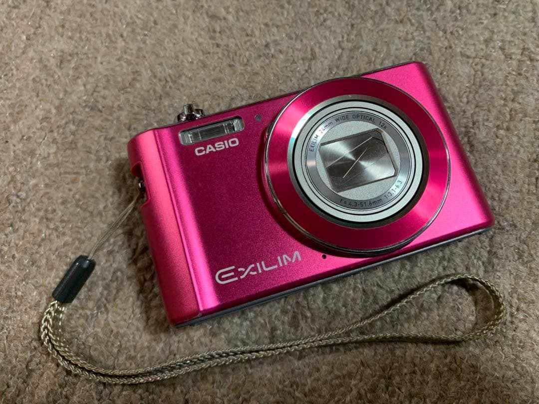 美品　CASIO（カシオ）デジタルカメラ EXILIM EX-ZS190 動作品