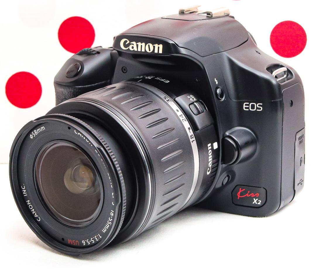 Canon kiss x2❤スマホに転送OK❤入門用一眼レフ❤デジタル一眼レフ